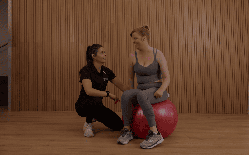 NDIS Client During Physio Appointment